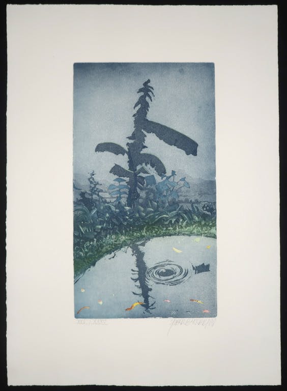 Sjoerd Bakker - Sjoerd Bakker: Ets en aquatint, Z.T.  kopen? Bied vanaf 1!