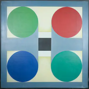 Hans Ensink op Kemna - Acryl op doek, Red lips (Groot) kopen? Bied vanaf 150!