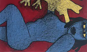 Corneille - Handgesigneerde kleurenzeefdruk | Magic Africaine kopen? Bied vanaf 350!