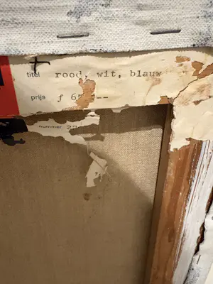 Toon de Haas - Rood wit blauw kopen? Bied vanaf 150!