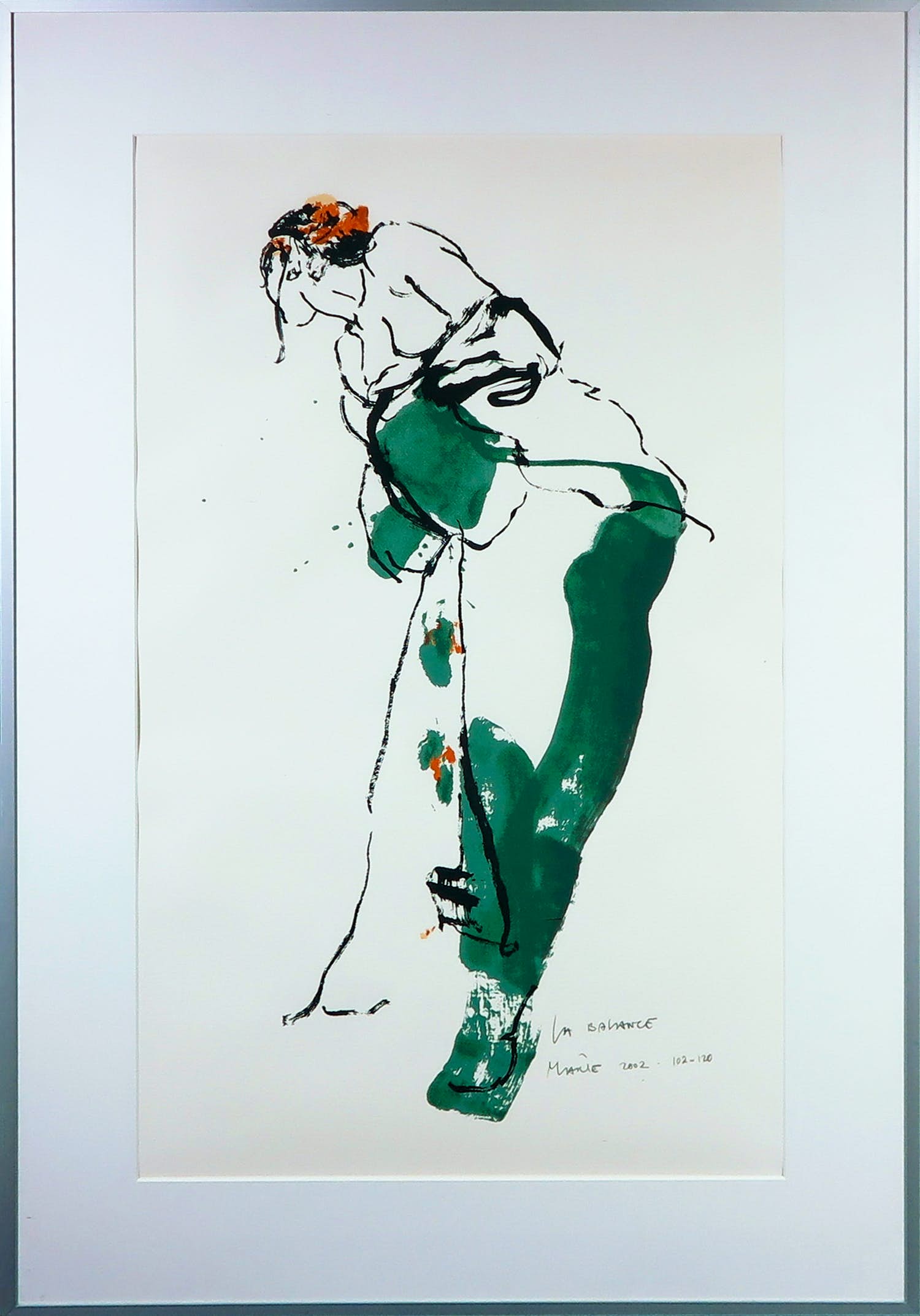 Niet of onleesbaar gesigneerd - Litho, In balance - Ingelijst (Groot) kopen? Bied vanaf 1!