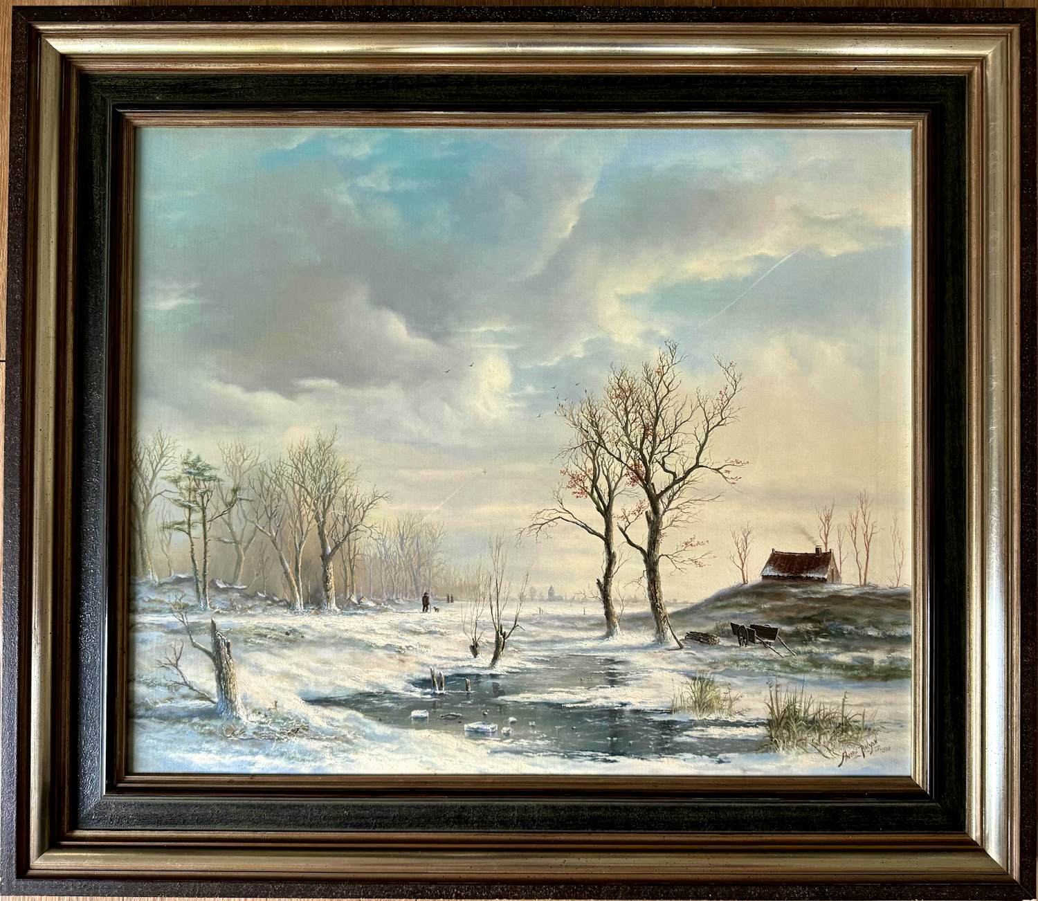 Andre Balyon - Winterlandschap kopen? Bied vanaf 225!