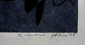 Jan van der Zee - Houtsnede - 1968 kopen? Bied vanaf 195!