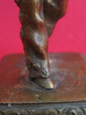 Brons (Onbekend) - Harlekijn uit Comedia dell'arte. kopen? Bied vanaf 65!