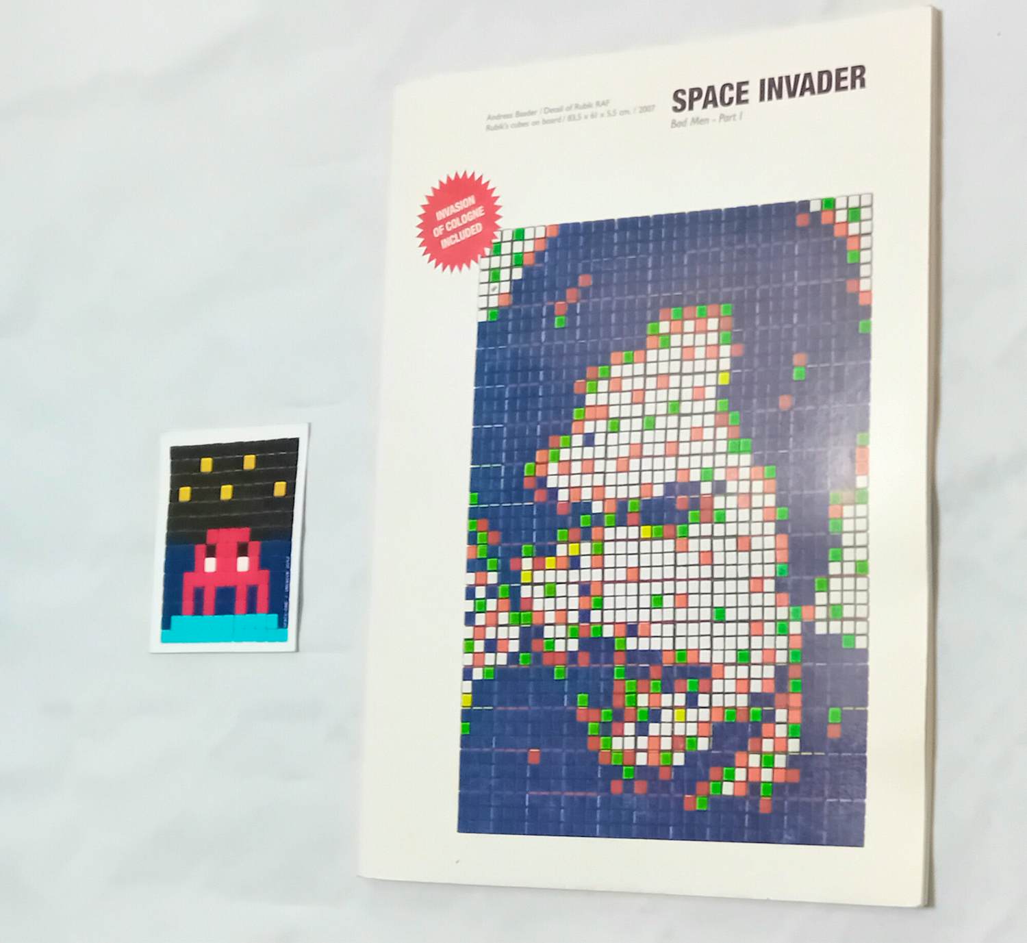 Invader - Space Invader; Bad Men deel 1 Koln Galerie Jollenbeck kaart inbegrepen kopen? Bied vanaf 350!