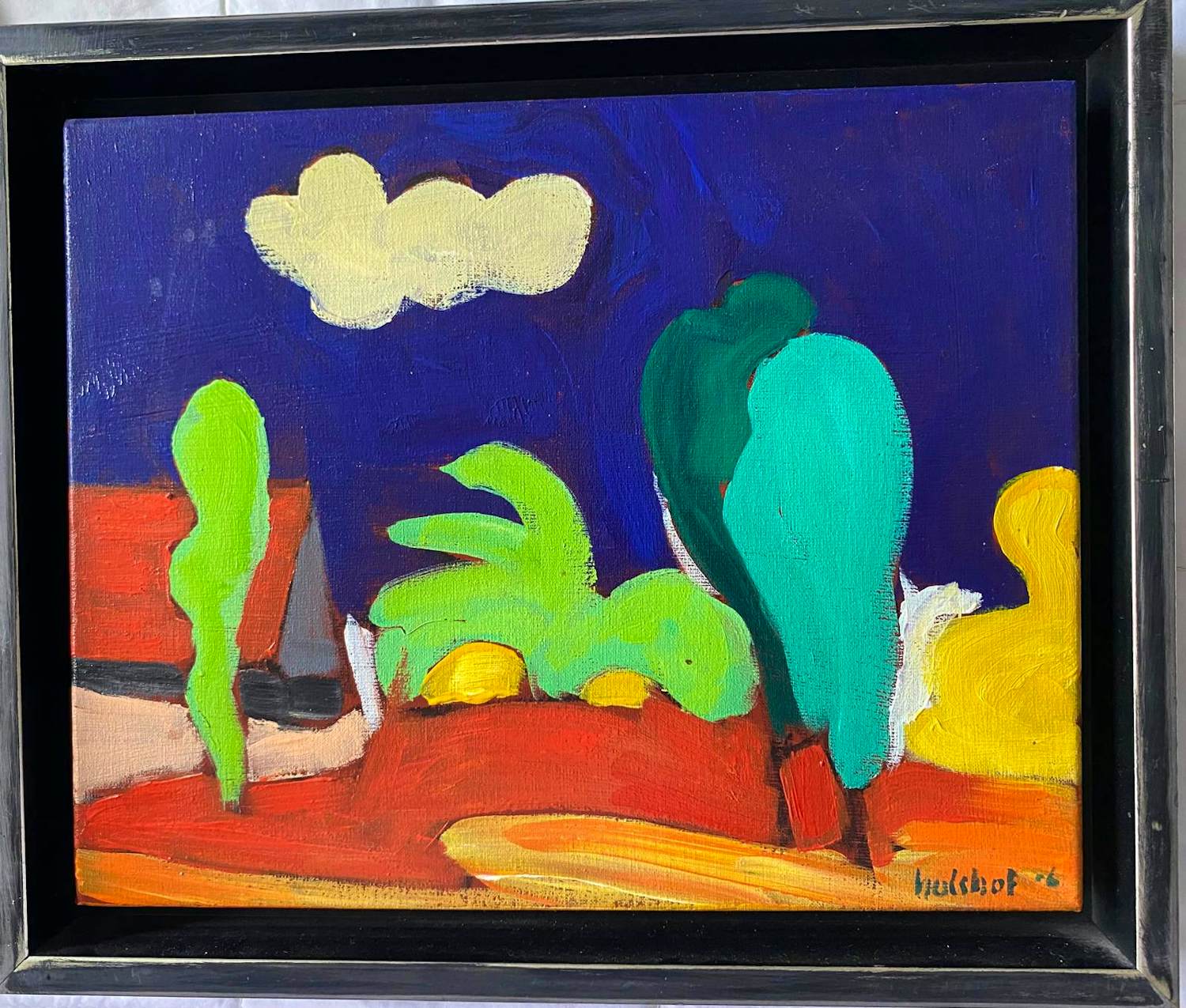 Henk Hulshof - De Achterhoek in 4 werken (4 werken in 1 koop_ verkocht voor € 1000!