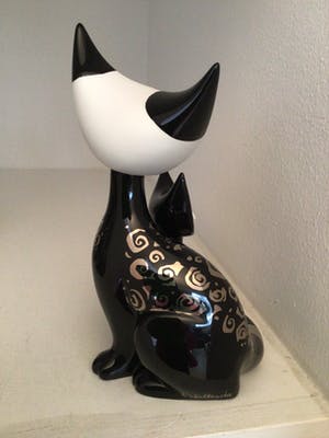 Rosina Wachtmeister - Kattenbeeld “ Ricario en Marica “ kopen? Bied vanaf 95!