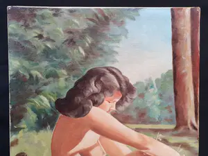 Niet of onleesbaar gesigneerd - Vrouwelijk naakt kopen? Bied vanaf 1!