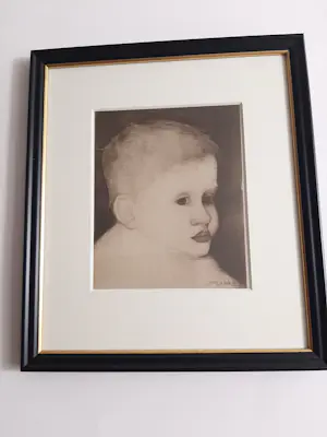 Jan Mankes - Originele Heliogravure, Kinderkopje kopen? Bied vanaf 120!