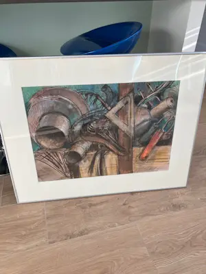 Enric Adsera Riba - pastel stilleven werkplaats kopen? Bied vanaf 399!