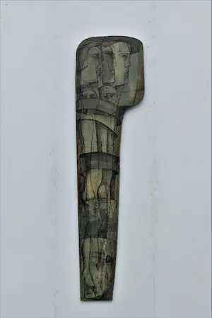 Frits van Eeden - Figuren, olieverf op paneel kopen? Bied vanaf 375!