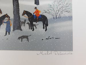 Michel Delacroix - La Chasse d'Hiver kopen? Bied vanaf 40!