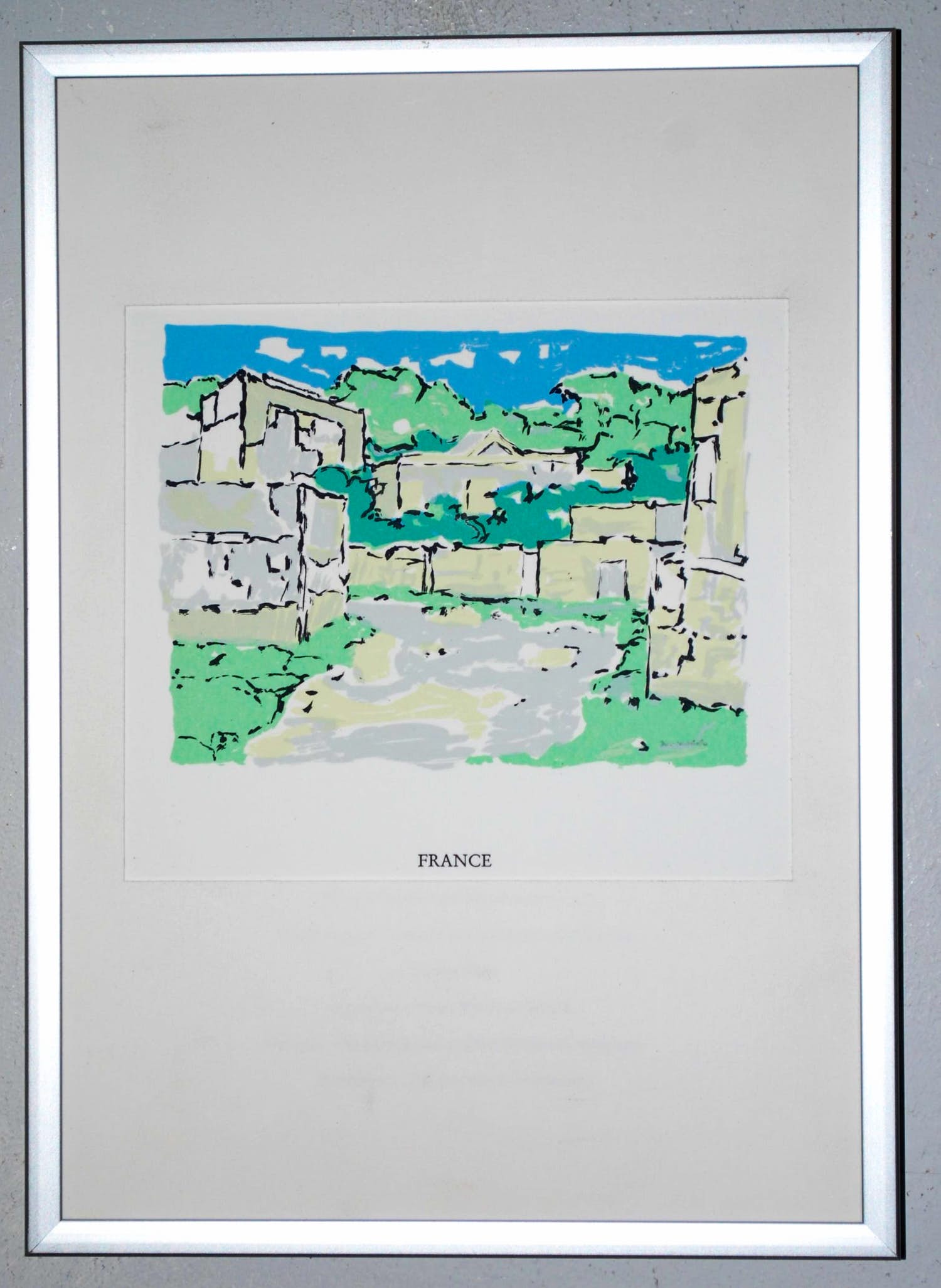 Jan Miechels - France - zeefdruk kopen? Bied vanaf 1!