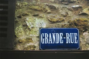 Paul Huf - Foto, Grand-Rue - Ingelijst kopen? Bied vanaf 1!