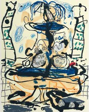 Kees Salentijn - De fontein verkocht voor € 45!