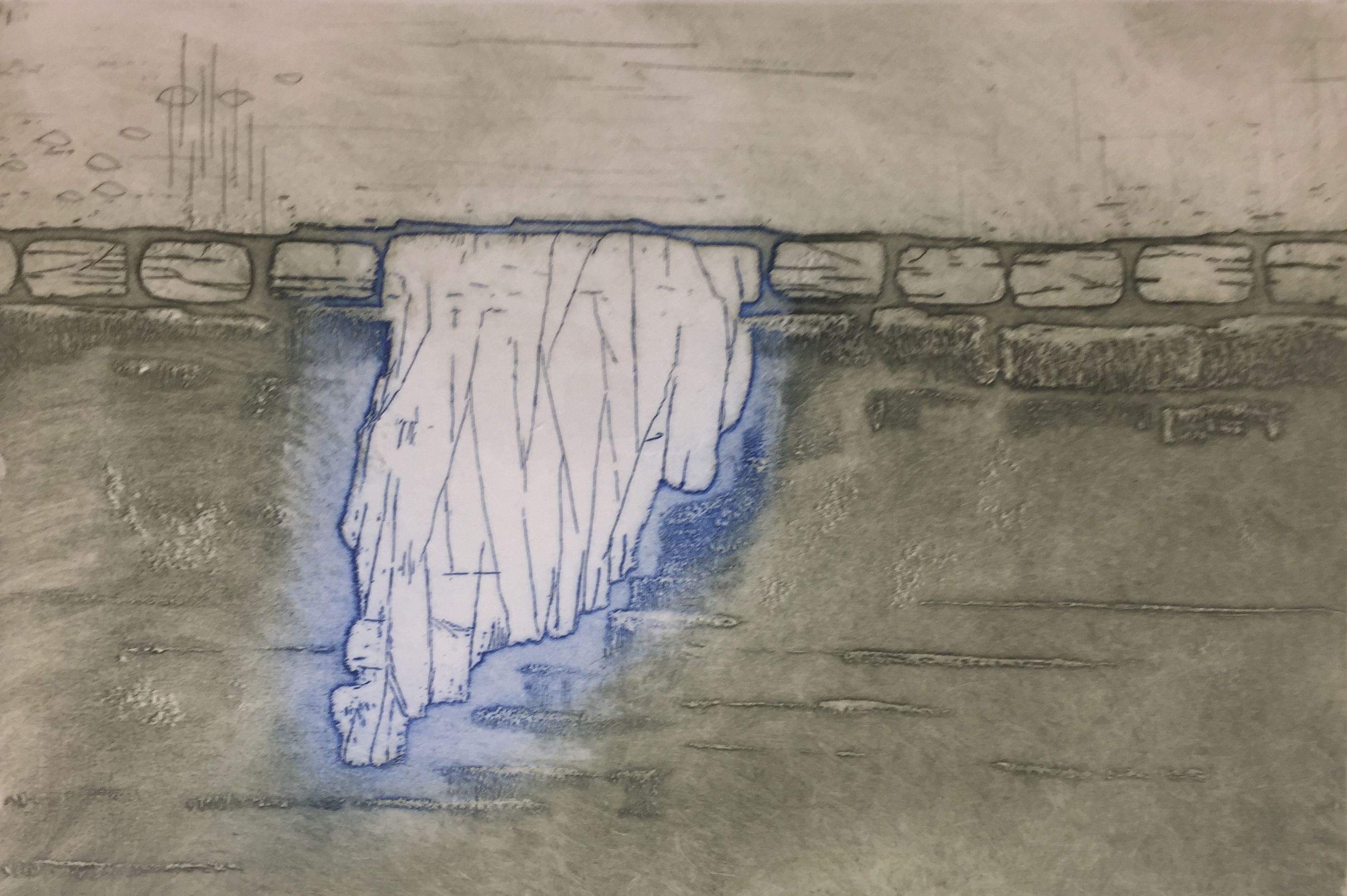 Jan Montyn - kleurenets, 'La roche bleu Cambodia', 1978 (KLEINE OPLAGE!) kopen? Bied vanaf 179!