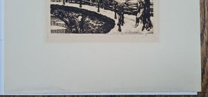Cornelis Brandenburg - Cornelis Brandenburg ( 1884 - 1954 ) - ets - Groenburgwal. kopen? Bied vanaf 45!