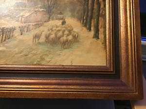 Jan Beaufort - Schaapskudde bij Laren kopen? Bied vanaf 1!