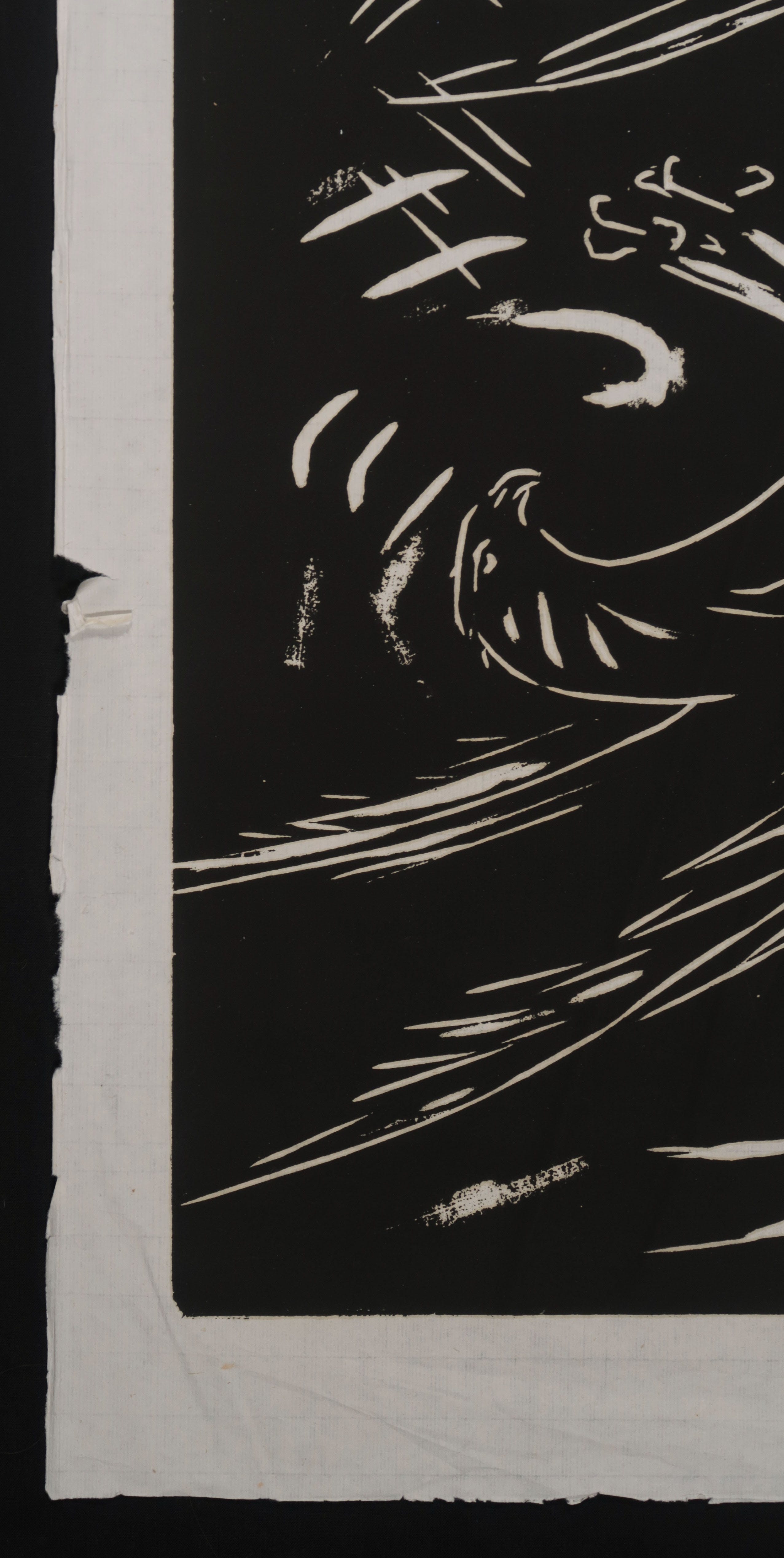 Joan Gijsbers - Lino op Japans papier, Vogels (Groot) kopen? Bied vanaf 1!