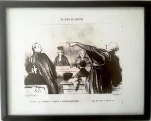 Honore Daumier - Honoré Daumier (1808-1879) | Les Gents de Justice kopen? Bied vanaf 35!