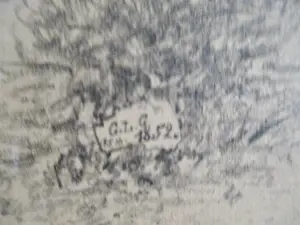 Niet of onleesbaar gesigneerd - 10 Tekeningen Landschap diverse kunstenaars kopen? Bied vanaf 1!