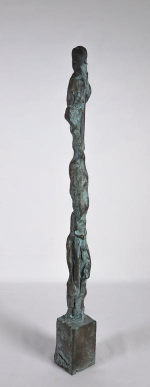 Ad Arma - Groot abstact bronzen figuur kopen? Bied vanaf 450!