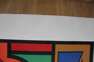 Guy Vandenbranden - Kleurrijke zeefdruk: Cathedrale de la lumiere - 1999 kopen? Bied vanaf 225!