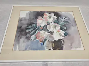 Hen Euverman - stilleven - amarylissen kopen? Bied vanaf 20!