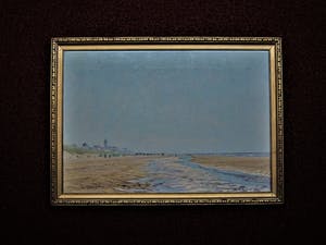 Henri Savrij - Haarlems impressionist - olieverf - "aan het strand bij Katwijk" gesigneerd kopen? Bied vanaf 10!
