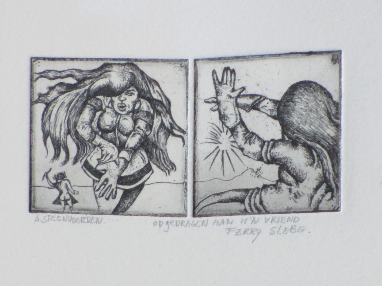 Ab Steenvoorden - Wonderwoman - Ets kopen? Bied vanaf 1!