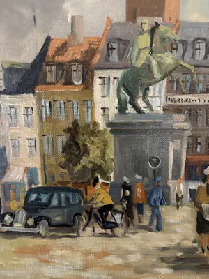 Jan Korthals - Hojbro plein Kopenhagen kopen? Bied vanaf 350!