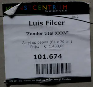 Luis Filcer - Ingelijste olieverf op papier - Ship of fools kopen? Bied vanaf 175!