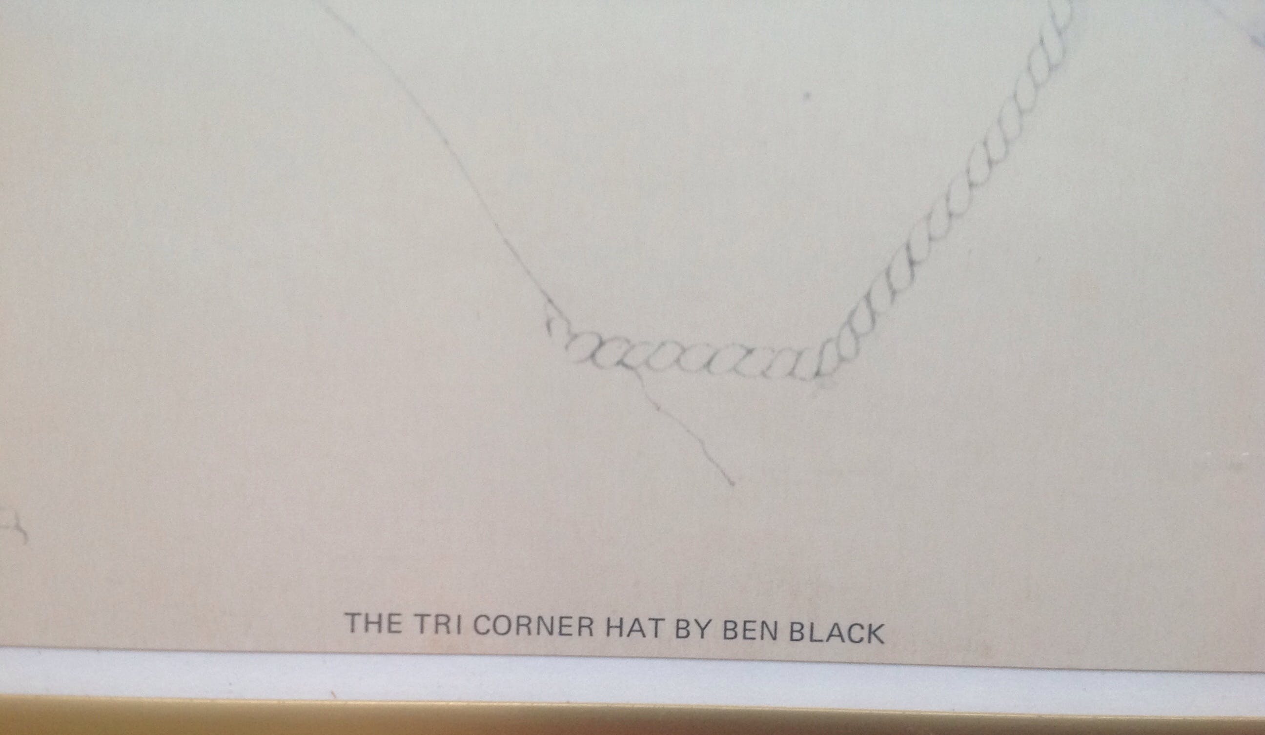 Ben Black - litho - De clown - The tri corner hat kopen? Bied vanaf 1!
