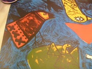 Corneille - laatste kans -zeer mooie zeefdruk in kleine oplage 47/50 kopen? Bied vanaf 230!