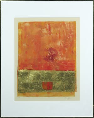 Steve Wood - Monoprint, Z.T. 1 - Ingelijst kopen? Bied vanaf 35!