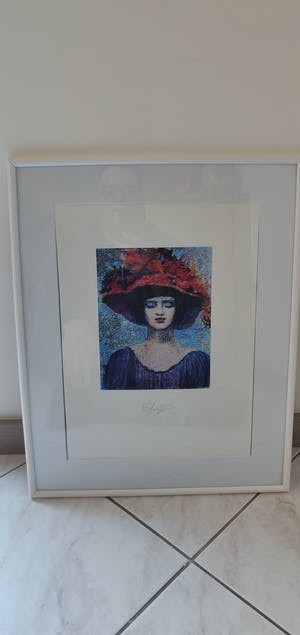 Ernst Fuchs - Frau . kopen? Bied vanaf 45!