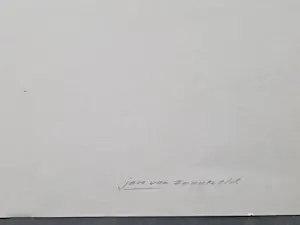 Jan van Zonneveld - in beperkte oplage (50) gemaakte geometrische zeefdruk "VLAG I" gesign kopen? Bied vanaf 35!