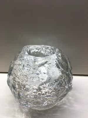 Kosta Boda - Snowball theelicht houder verkocht voor € 20!