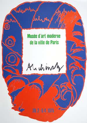Pierre Alechinsky - Affiche Musée d'art moderne de la ville de Paris verkocht voor € 50!
