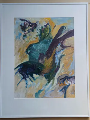 Niet of onleesbaar gesigneerd - Abstract kopen? Bied vanaf 1!
