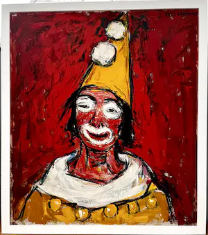 Kees Bastiaans - Afbeelding van een clown kaufen? Bieten Sie von 1250!
