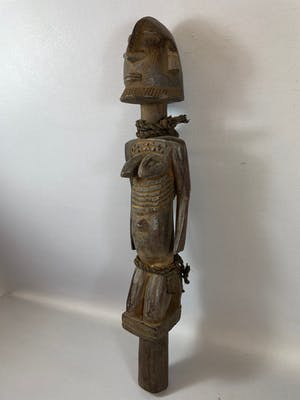 Dogon - Rare and old Afrikaans Dogon statue from Mali. kopen? Bied vanaf 45!
