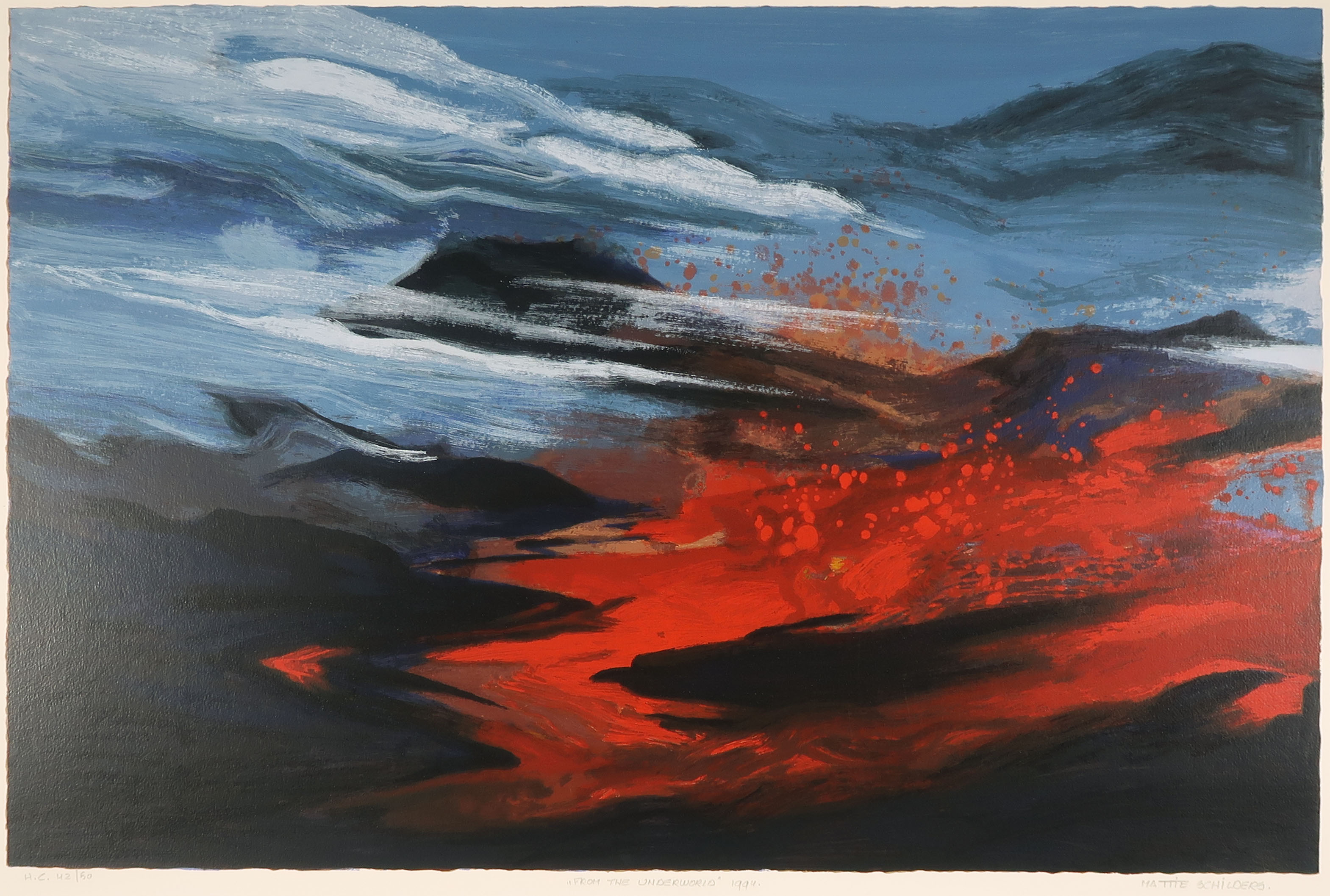 Mattie Schilders - Zeefdruk, From the Underworld (Groot) kopen? Bied vanaf 1!