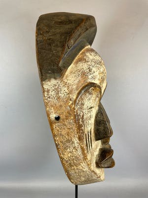 Ibibio - African Ibibio Twin face Mask - Nigeria. kopen? Bied vanaf 45!