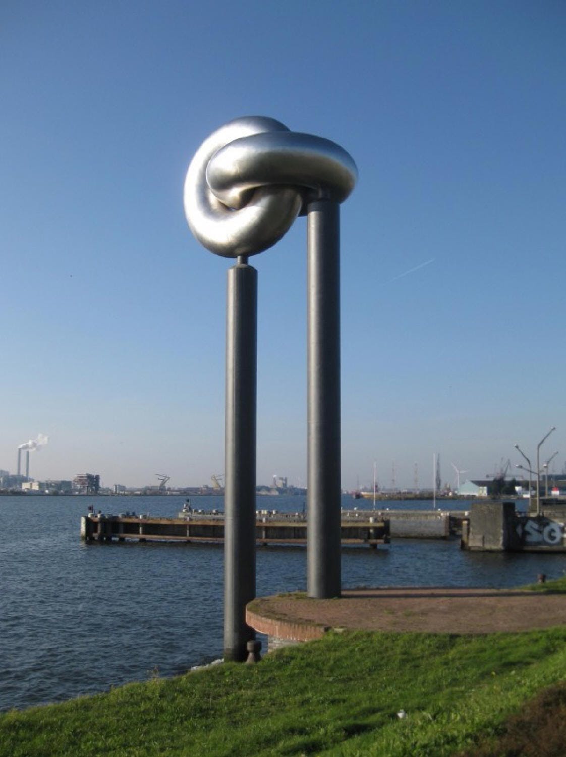 Andre Volten - Aquarel van Andre Volten: kunstwerk De Knoop - met gedicht van Schierbeek kopen? Bied vanaf 310!