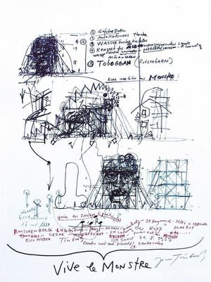 Jean Tinguely - 'Vive le monstre' kopen? Bied vanaf 450!