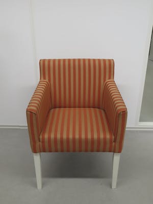 Curiosa - Lot van 6 stoelen met gestreepte stoffering kopen? Bied vanaf 1!