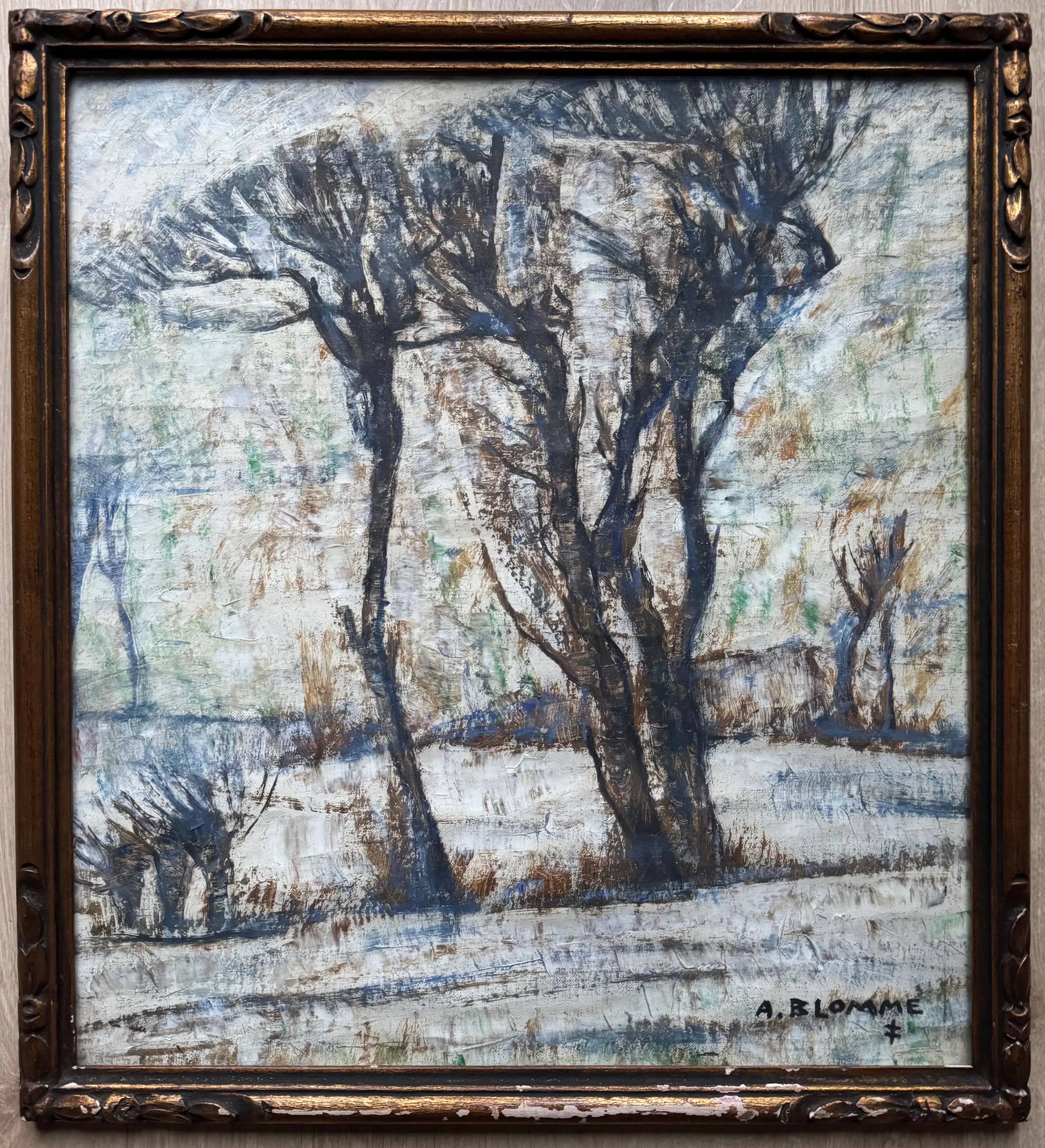 Buy Alfons Blomme - Landschap met bomen? Bid from 70!