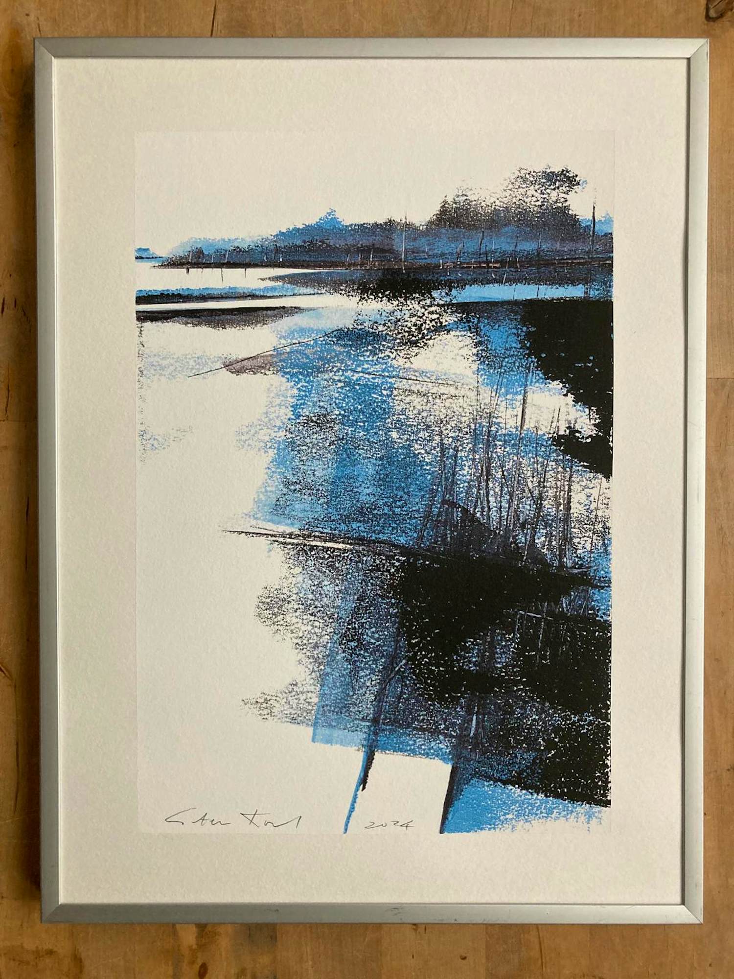 Peter Kool - “Untitled” Landscape kopen? Bied vanaf 120!