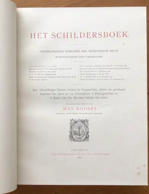 Anton Mauve (sr.) - Het Schildersboek 1899 - Gebonden - Halfleer - Slipcase - 12 originele drukken kaufen? Bieten Sie von 65!